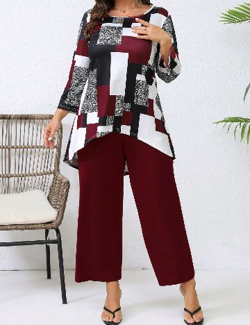 Compleu SHEIN CURVE, mix culori