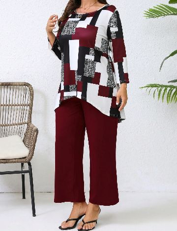 Compleu SHEIN CURVE, mix culori