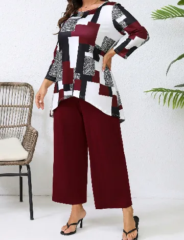 Compleu SHEIN CURVE, mix culori