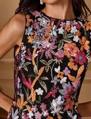 Rochie scurta SHEIN, floral print