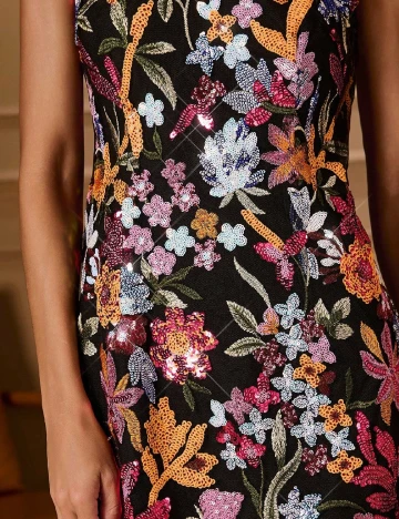 Rochie scurta SHEIN, floral print