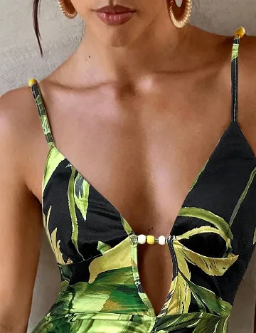 Rochie lunga SHEIN, verde