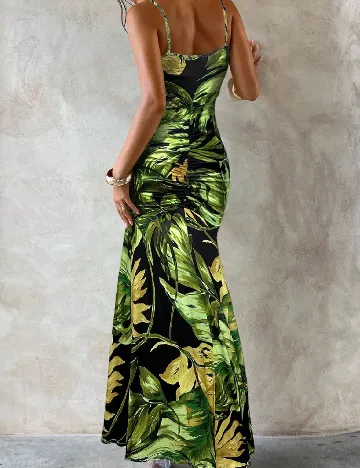 Rochie lunga SHEIN, verde