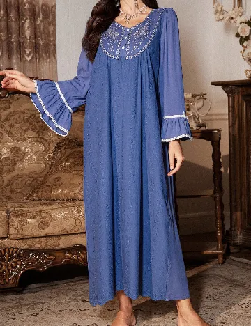 Rochie lunga SHEIN, albastru