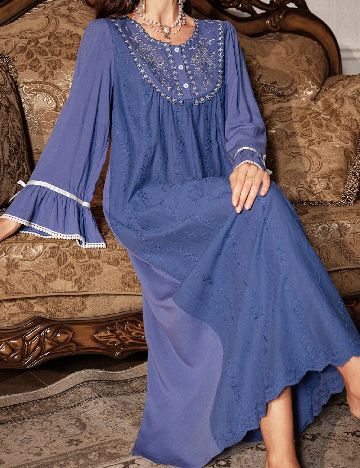 Rochie lunga SHEIN, albastru