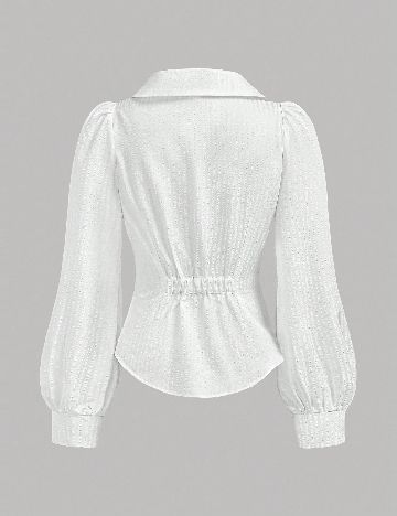 Bluza Shein Kids, alb