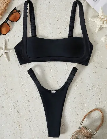 Costum de baie SHEIN, negru