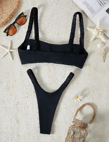 Costum de baie SHEIN, negru