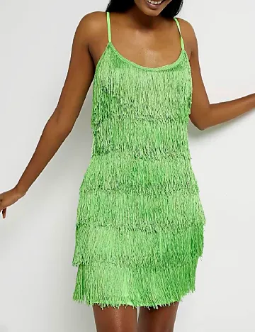 Rochie scurta River Island, verde