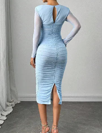 Rochie medie SHEIN, albastru