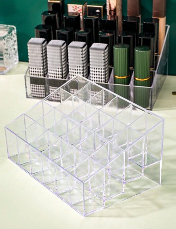 Organizator makeup SHEIN, transparent