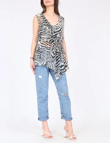 Bluza River Island, mix culori