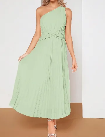 Rochie lunga SHEIN, verde