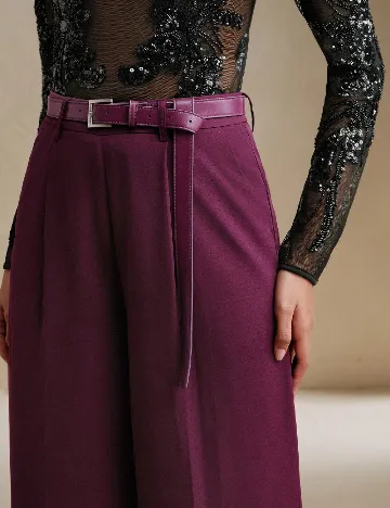 Pantaloni Anewsta, mov