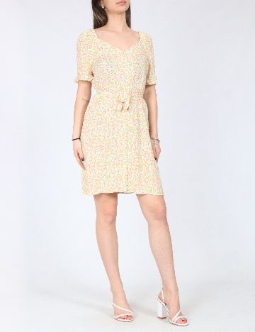 Rochie scurta Pieces, floral