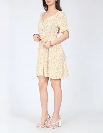 Rochie scurta Pieces, floral