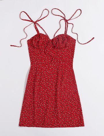 Rochie scurta SHEIN, rosu