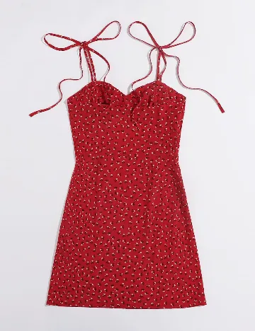 Rochie scurta SHEIN, rosu