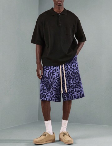 Pantaloni scurti SUMWON, mov