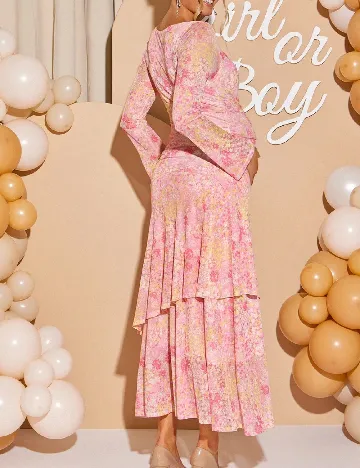 Rochie lunga SHEIN Maternity, roz