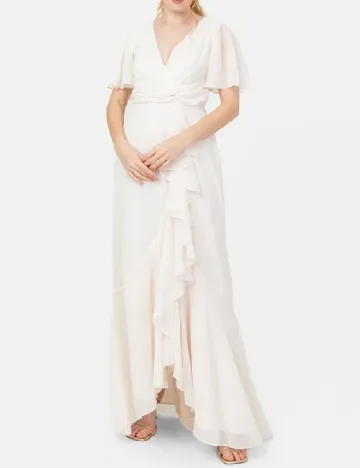 Rochie lunga Anaya with love, ecru