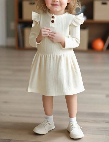 Rochie Shein Kids, crem