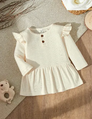 Rochie Shein Kids, crem