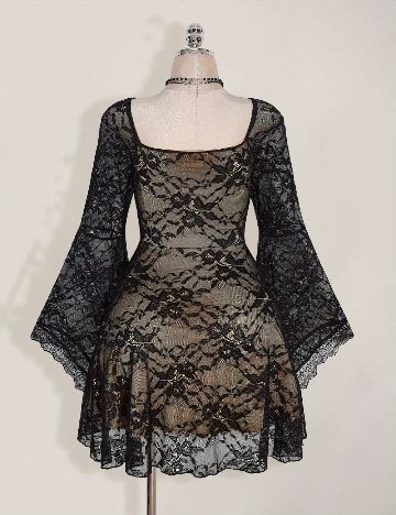 Rochie scurta SHEIN CURVE, negru