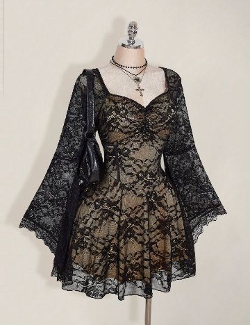 Rochie scurta SHEIN CURVE, negru