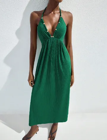 Rochie medie SHEIN, verde