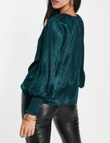 Bluza River Island, verde inchis