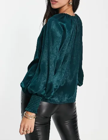Bluza River Island, verde inchis