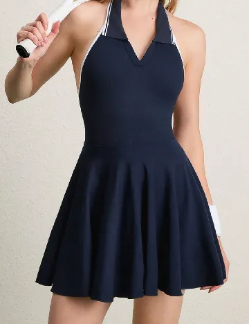 Rochie scurta SHEIN, bleumarin