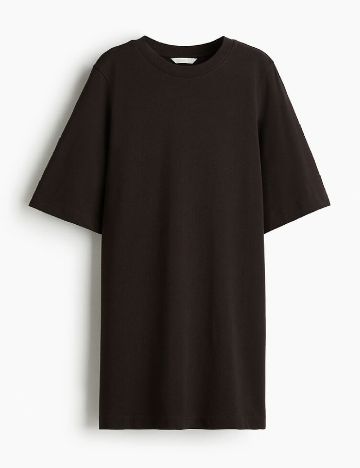 Rochie scurta H&M, maro inchis