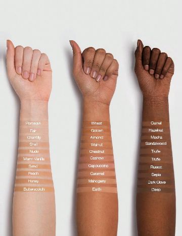 Fond de ten SHEIN, caramel