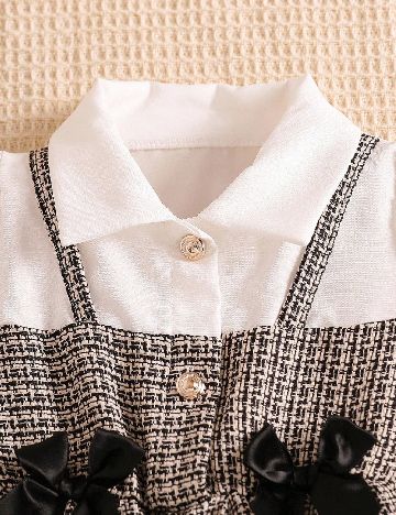 Rochie Shein Kids, alb/negru