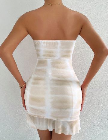 Rochie scurta SHEIN, bej