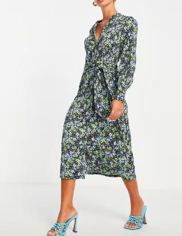 Rochie medie River Island, floral print