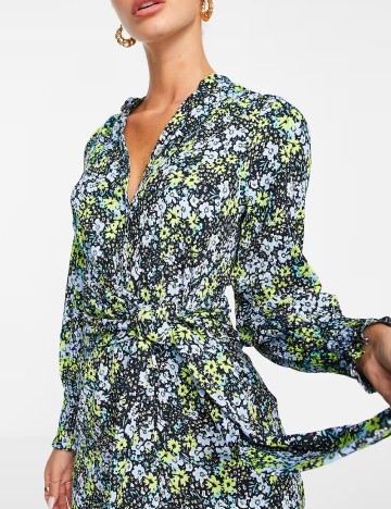 Rochie medie River Island, floral print