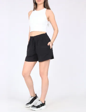 Pantaloni scurti H&M, negru