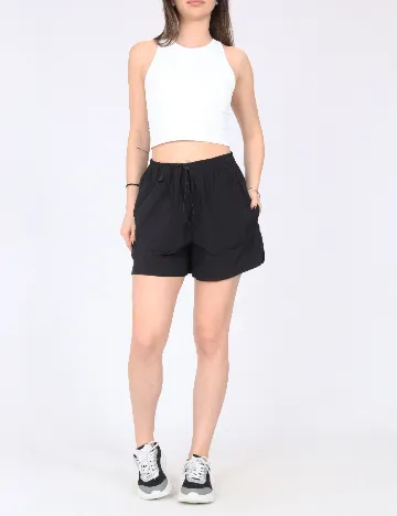 Pantaloni scurti H&M, negru