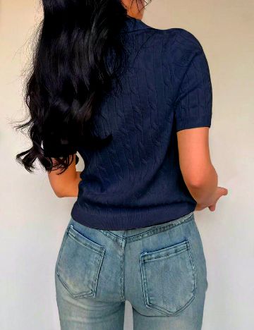 Tricou SHEIN, bleumarin