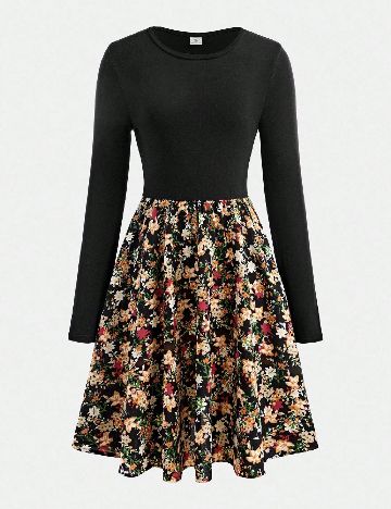 Rochie Shein Kids, floral print