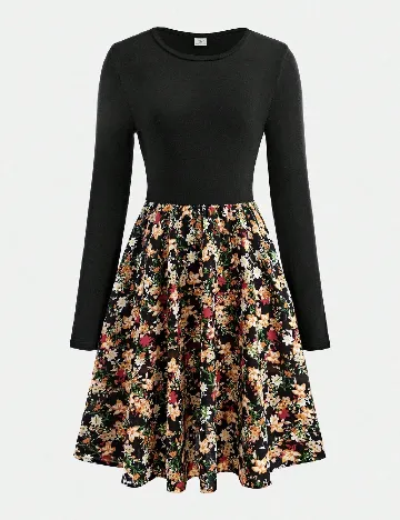 Rochie Shein Kids, floral print