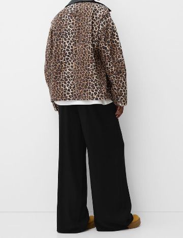 Pantaloni Bershka, negru