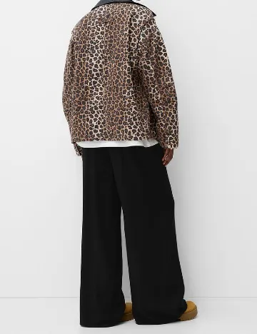 Pantaloni Bershka, negru