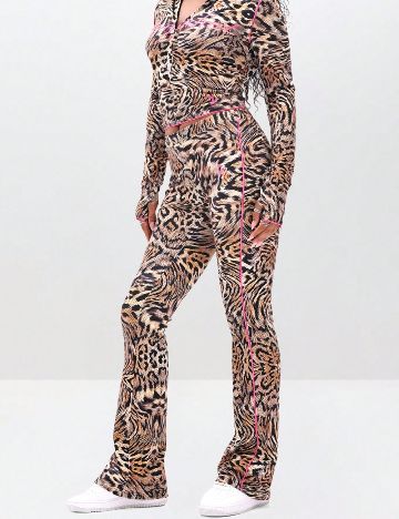 Pantaloni SHEIN, animal print