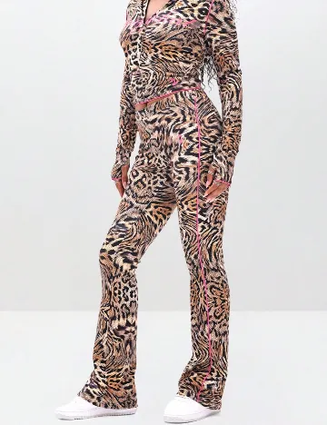 Pantaloni Baby Phat, animal print