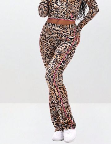 Pantaloni Baby Phat, animal print