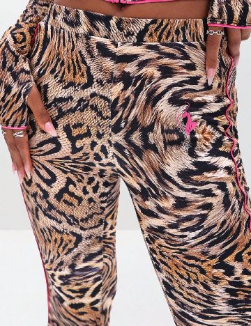 Pantaloni Baby Phat, animal print